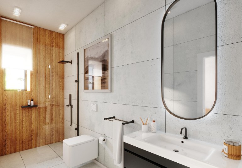 New Build - terraced -
Benferri