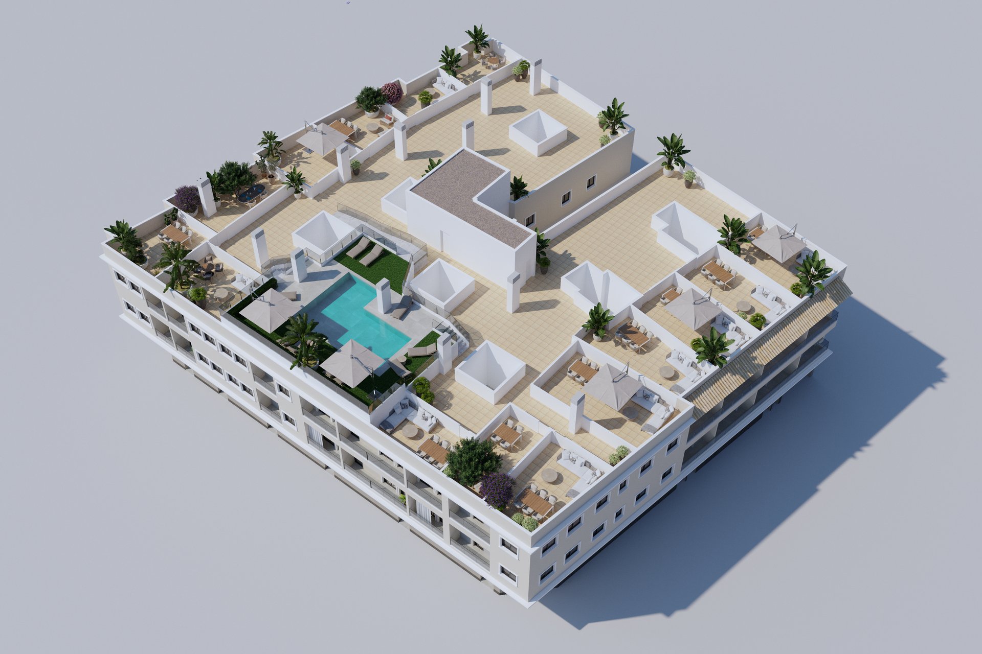 Nieuwbouw Woningen - Apartment -
Algorfa