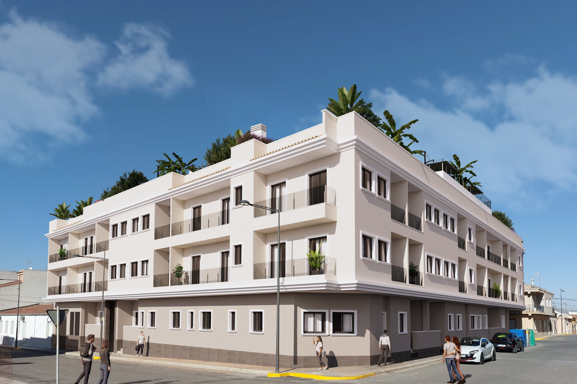 Nieuwbouw Woningen - Apartment -
Algorfa