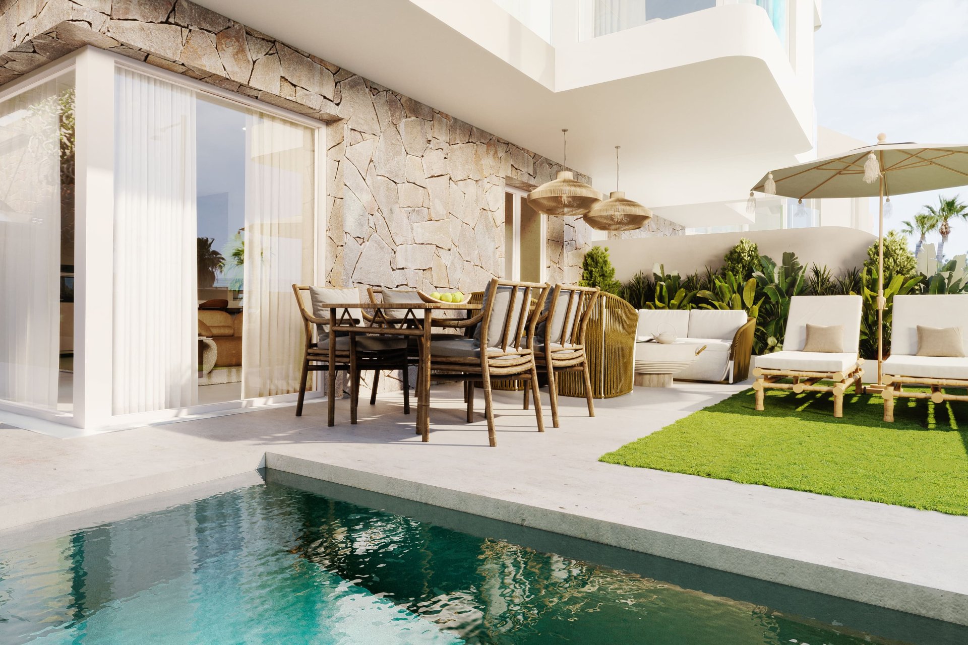 Nieuwbouw Woningen - terraced -
Ventanicas-el Cantal