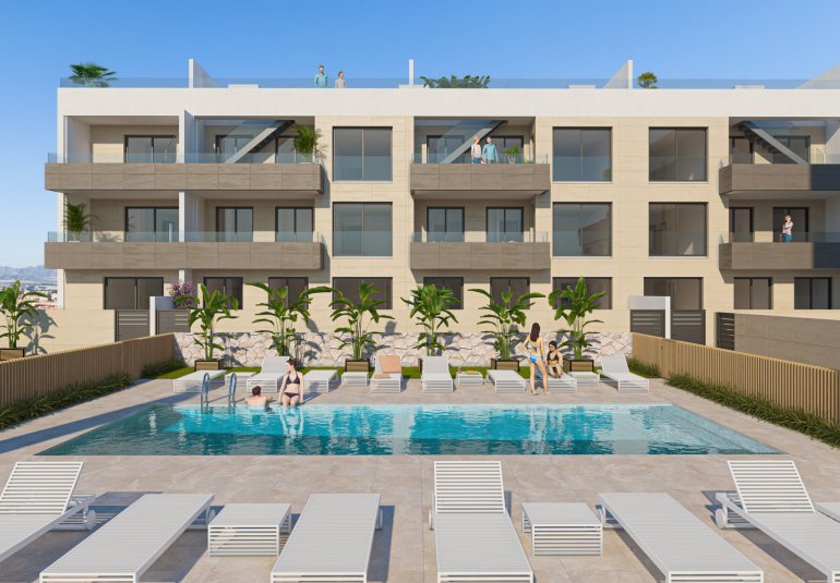 Obra nueva - Apartamento -
Águilas