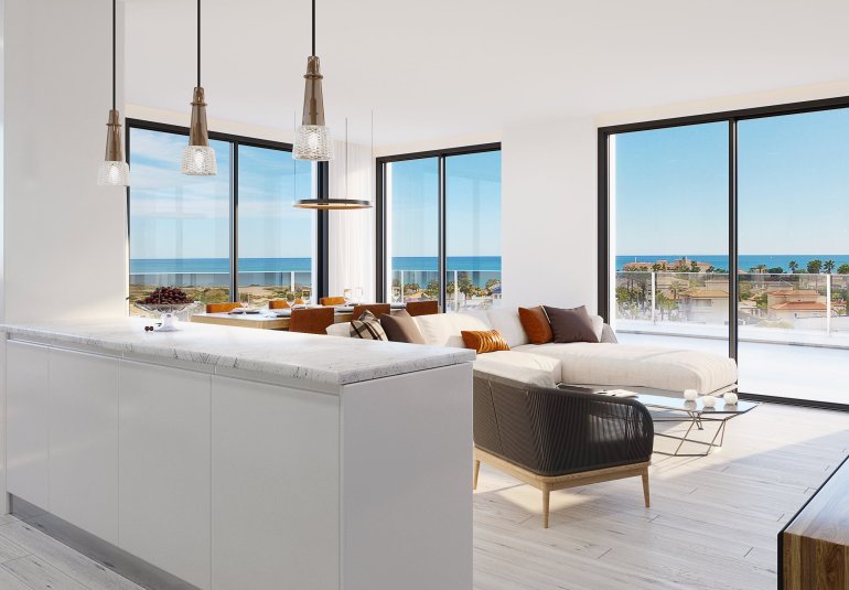 Obra nueva - Apartamento -
Playa Flamenca