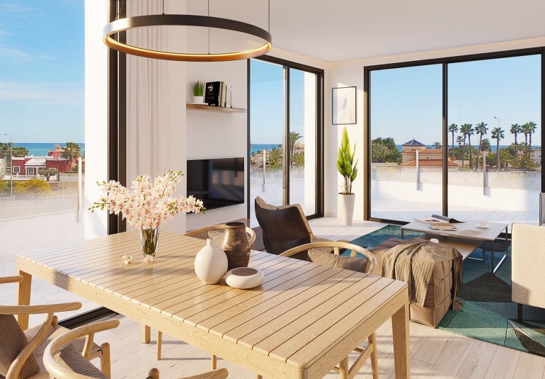 Obra nueva - Apartamento -
Playa Flamenca