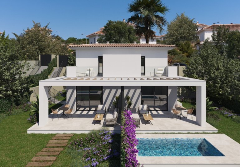 Obra nueva - Villa -
Cala Anguila-Cala Mendia - Mallorca