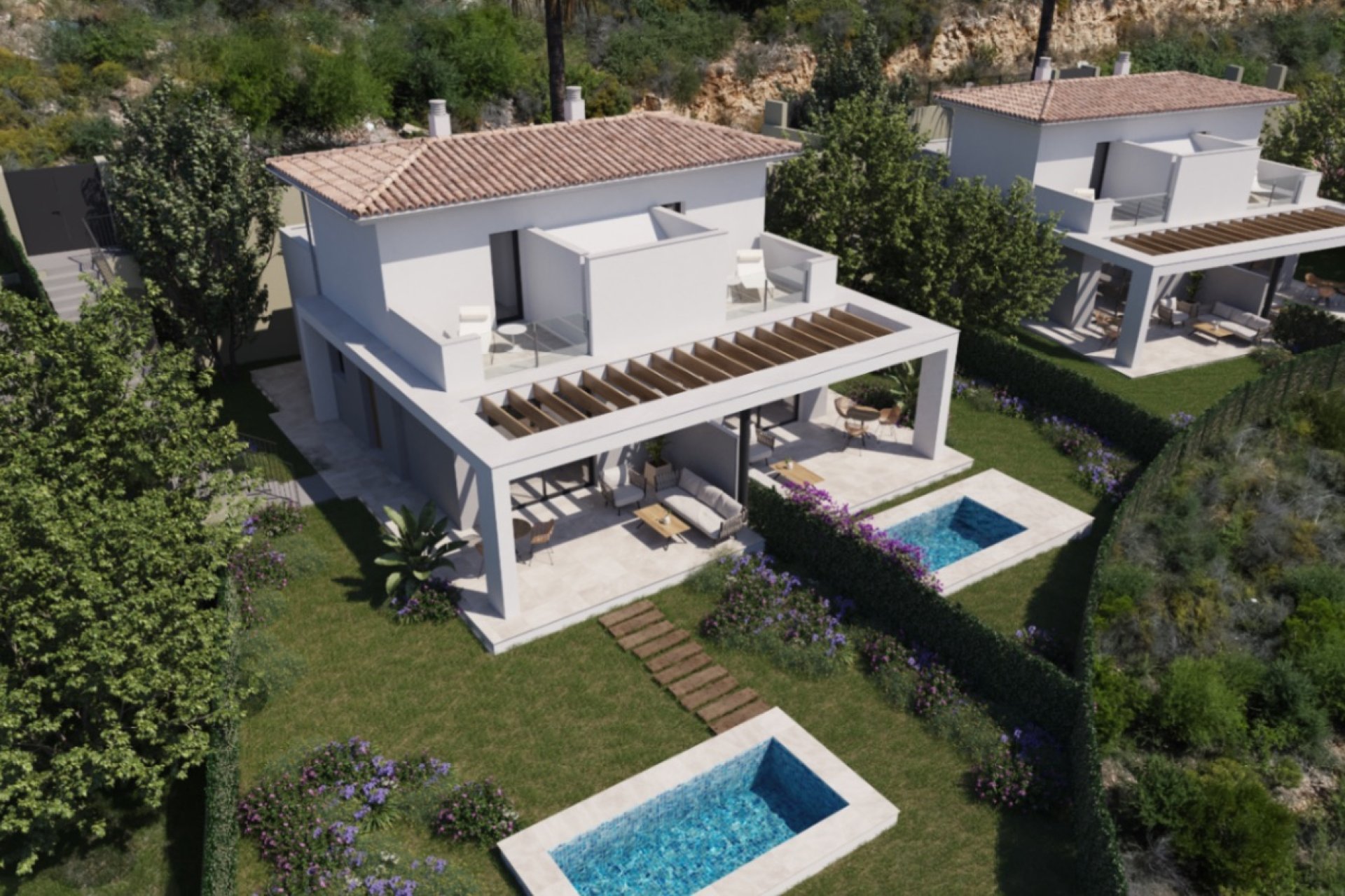Obra nueva - Villa -
Cala Anguila-Cala Mendia - Mallorca