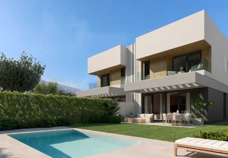 Obra nueva - Villa -
Lluchmayor - Mallorca