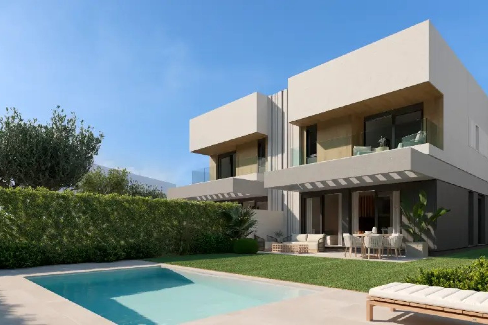Obra nueva - Villa -
Lluchmayor - Mallorca