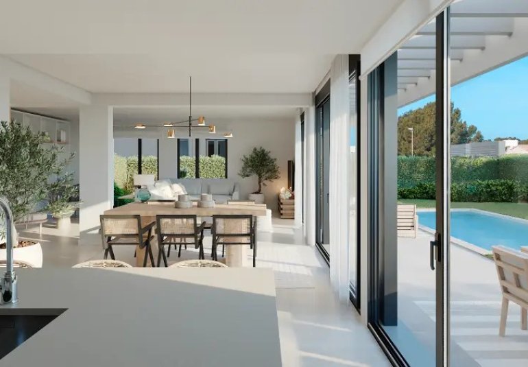 Obra nueva - Villa -
Lluchmayor - Mallorca